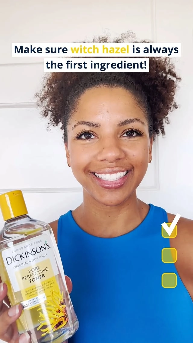 We say our witch hazel is the highest grade available, but what does that mean?!

💛 We distill our witch hazel to meet the highest standards of purity, according to USP (U.S. Pharmacopeia), which sets the standards for active ingredients.
💛 Unlike some brands that list water as their top toner ingredient, ours is all-natural witch hazel. True love is never watered down.
💛 This means you’re getting real witch hazel that is the most potent and effective for your skin. We like to keep it 💯 around here. Xoxo

#SkincareSoulmate #Dickinsons #FacialCleanser #AffordableSkincare #skincare #SkincareRoutine #WitchHazel #NaturalSkincare