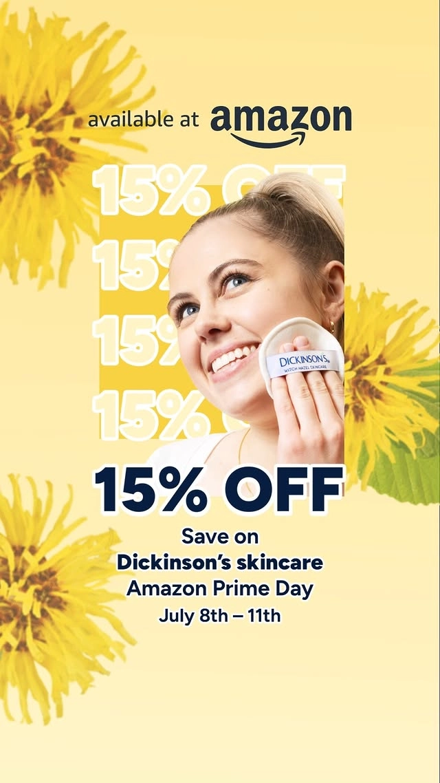 👀 Here’s your sign to stock up on your #SkincareSoulmate + get 15% off for #PrimeDay. 💸

#SkincareSoulmate #WitchHazel #HygieneProducts #Hygiene #FeminineProducts #PersonalCare #ShowerRoutine #AntiPerspirant #BodyOdor