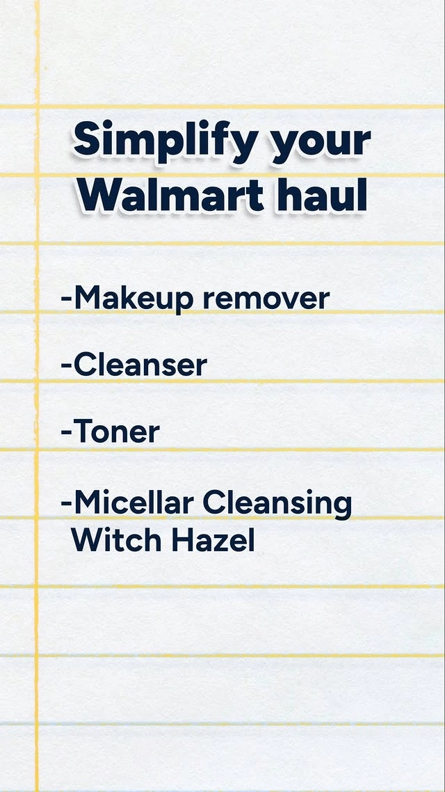 Your shopping list just got shorter. 🥳 Simplify without settling with our Micellar Cleansing Witch Hazel. Available @Walmart. 💜

#SkincareSoulmate #BlackGirlShowerTok #ShowerTok #HygieneTips #WitchHazel #HygieneProducts #Hygiene #FeminineProducts #PersonalCare #ShowerRoutine #MakeupRemover #MicellarWater