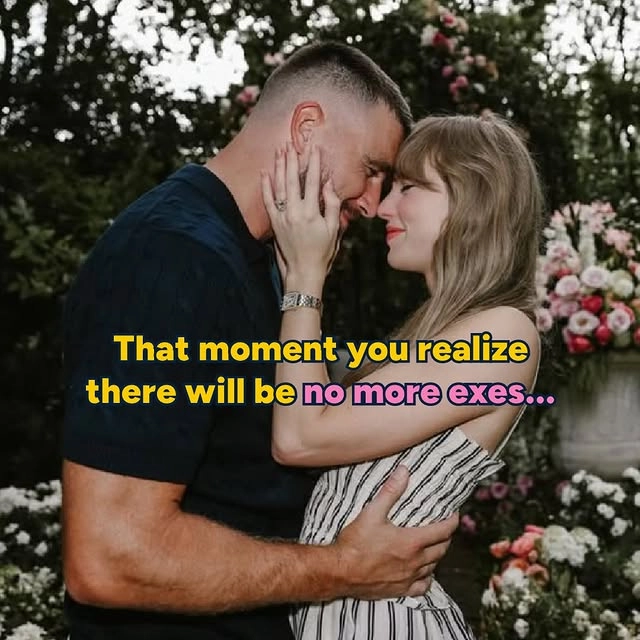 Photo by Dickinson's Witch Hazel on August 26, 2025. May be a meme of 1 person, people kissing and text that says 'EL That moment you realize there will be no more exes...'.