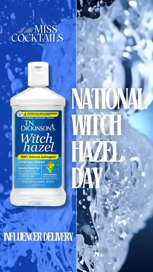 National Witch Hazel Day 💦

Collabing with @rebelgailcomm to bring @dickinsonswitchhazel products to life with our in person delivery trays mixed with Witch Hazel skincare and a refreshing mocktail.

The ladies were loving their new products, travel cup, and mocktail recipes to go with their sweet refreshing drinks. Cheers to many more Annual National Witch Hazel Days to come ✨ 

#mobilebartending #njbartender #njbartenders #njbartendersforhire #collaborations #dickinsonswitchhazel #nationalwitchhazelday